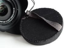 Panasonic DMC-FZ200 Camera with Soft Lens Cap in situ